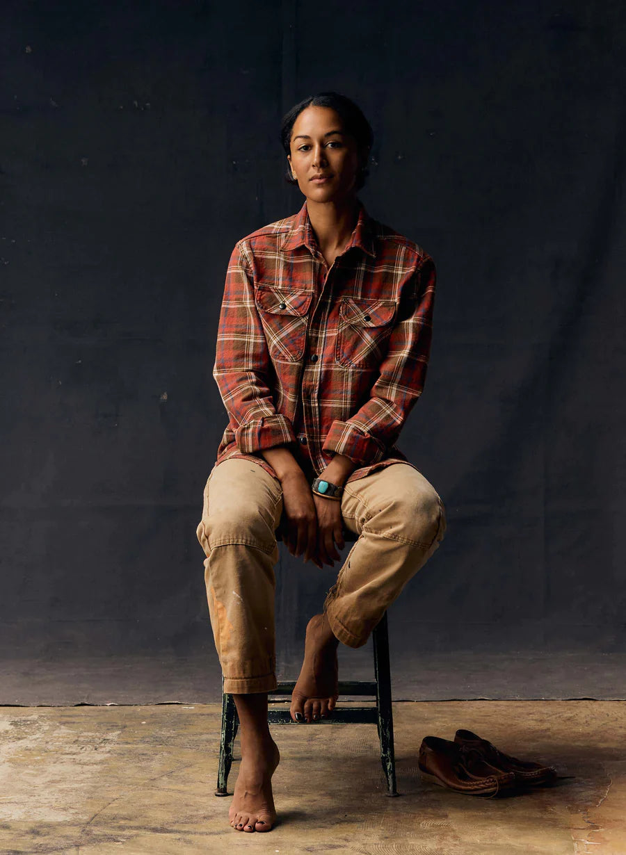 ellie plaid in sierra