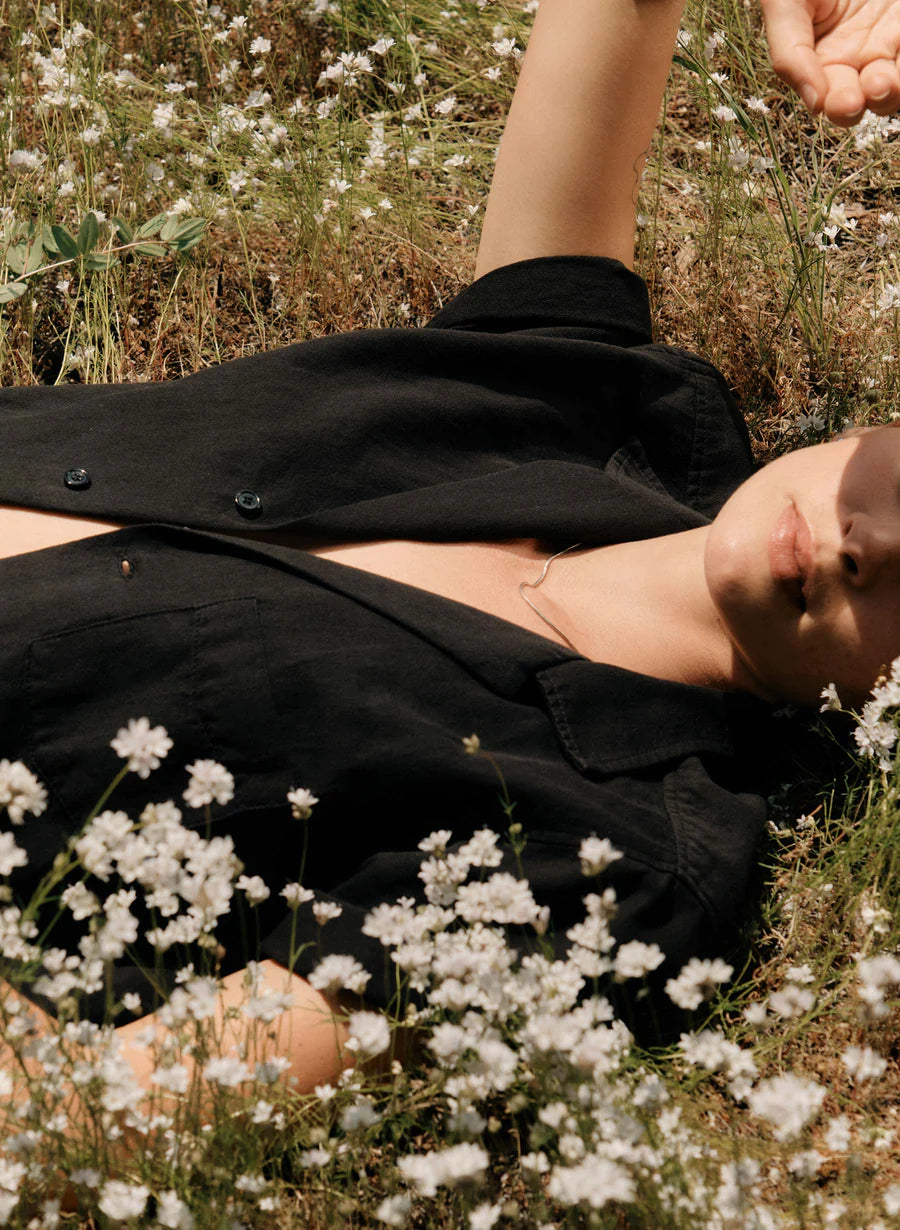 the sunfair shirt in black